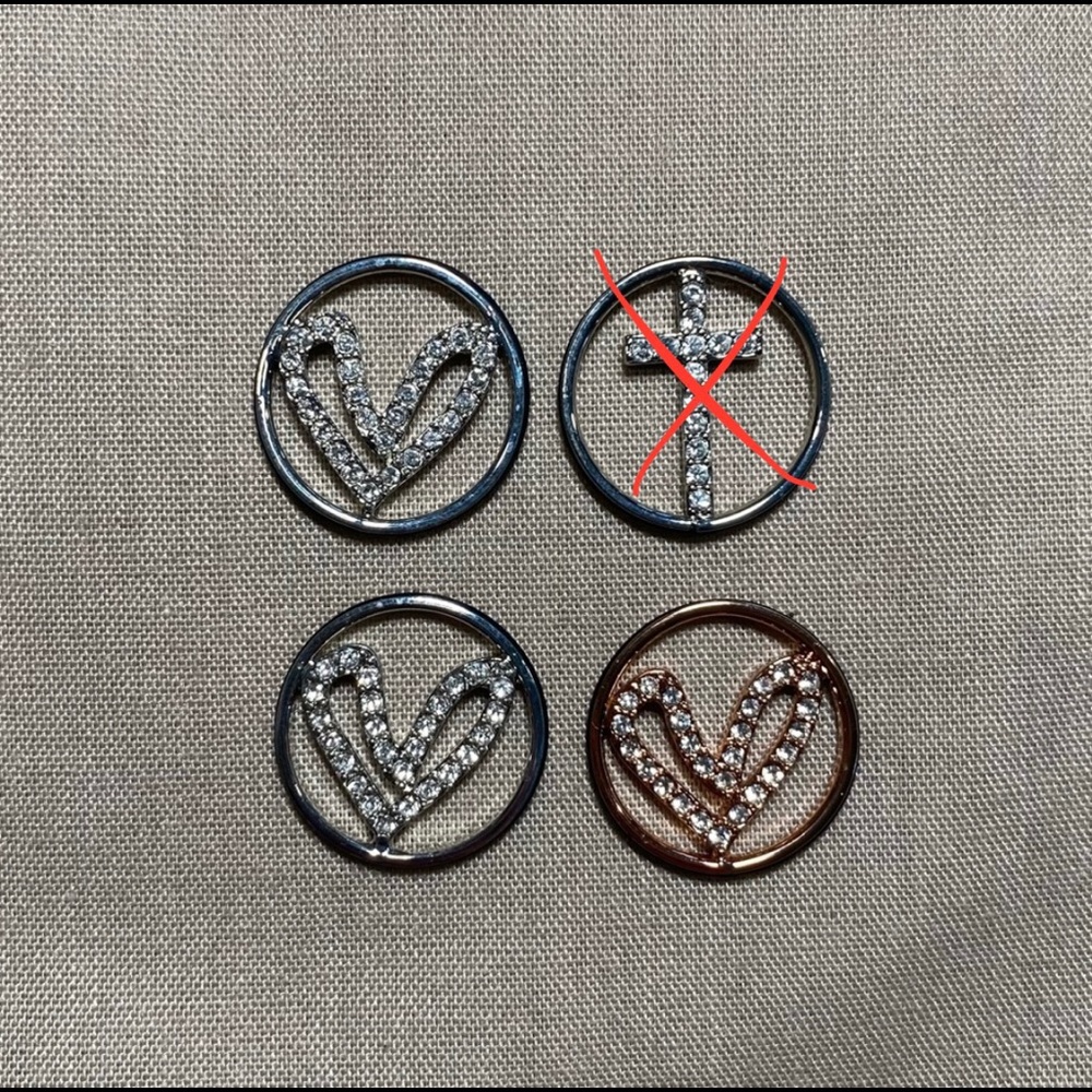 Origami Owl Medium Window Plates